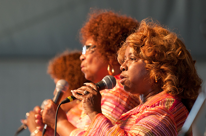 The Dixie Cups at the 2011 Folklife Festival. Photo by Walter Larrimore, Ralph Rinzler Folklife Archives