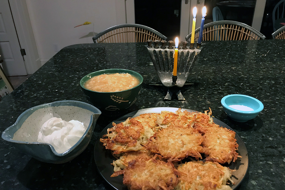 Latkes for Hanukkah