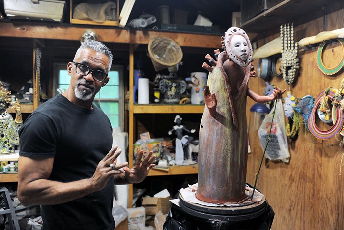 Pieces of Life: Chris Malone’s Sculptures Tell Stories of Spirituality and an Unknown Past